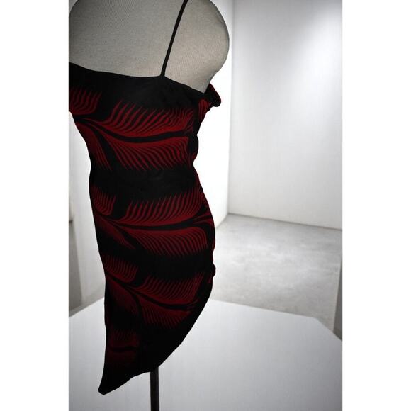 Vintage SaLLY USA Palm Leaf Slip Dress – Size Large – Made in USA - Picture 6 of 16